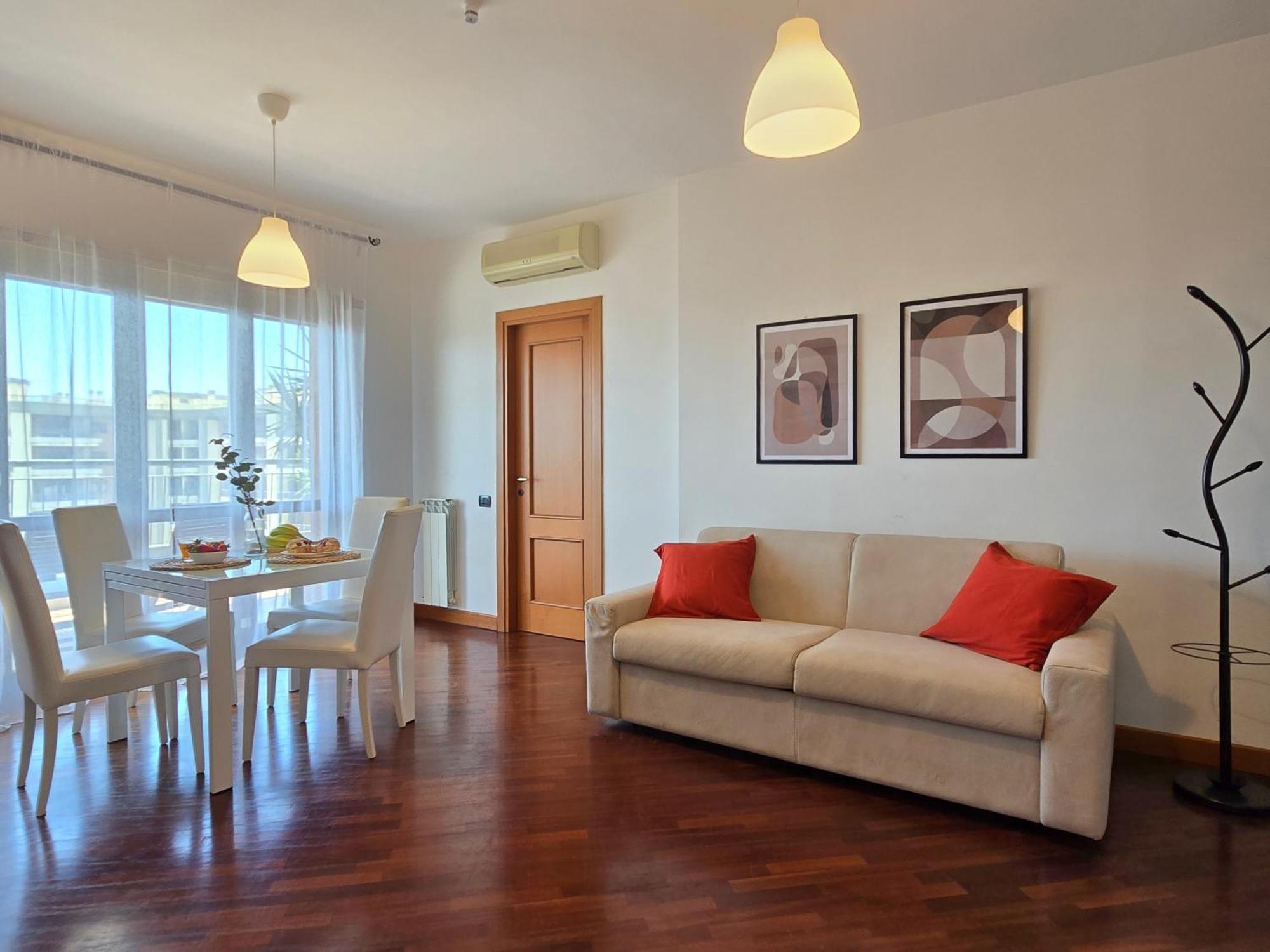 Golden Hour Apartment - Panoramic Terrace フィウミチーノ エクステリア 写真